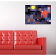 Fire at Full Moon  by Paul Klee Canvas Wall Art Hot on Sale