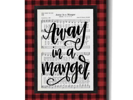 Away in a Manger  by Imperfect Dust, Canvas Wall Art For Discount