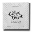 Kitchen Closed  by Imperfect Dust, Canvas Wall Art Online Hot Sale