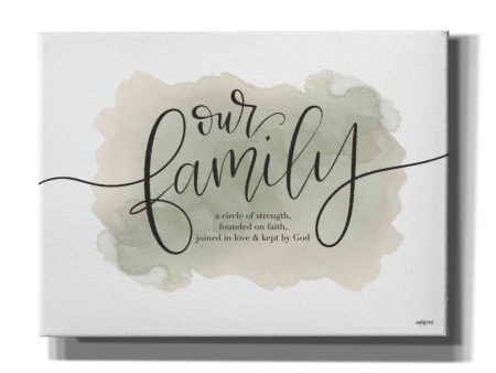 Our Family  by Imperfect Dust, Canvas Wall Art Cheap