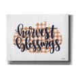 Harvest Blessings  by Imperfect Dust, Canvas Wall Art For Sale