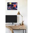 Fire at Full Moon  by Paul Klee Canvas Wall Art Hot on Sale