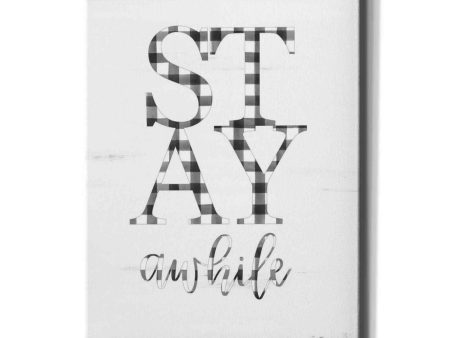 Stay Awhile  by Imperfect Dust, Canvas Wall Art Online Sale