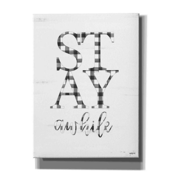 Stay Awhile  by Imperfect Dust, Canvas Wall Art Online Sale