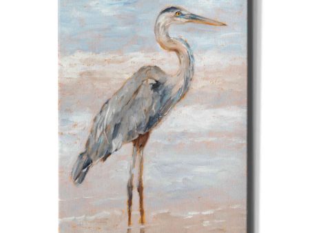 Beach Heron I  by Ethan Harper, Canvas Wall Art Sale