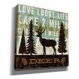 Simple Living Deer  by Michael Mullan, Canvas Wall Art Sale