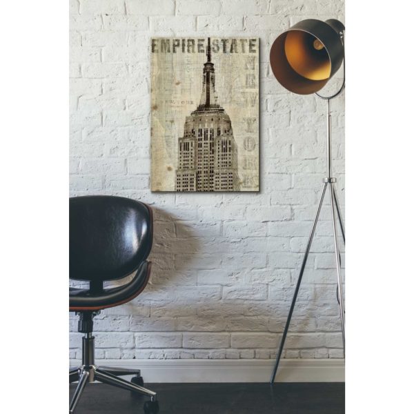 Vintage NY Empire State Building  by Michael Mullan, Canvas Wall Art Online now