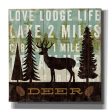 Simple Living Deer  by Michael Mullan, Canvas Wall Art Sale