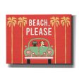 Beach Bums Beetle I  by Michael Mullan, Canvas Wall Art For Cheap