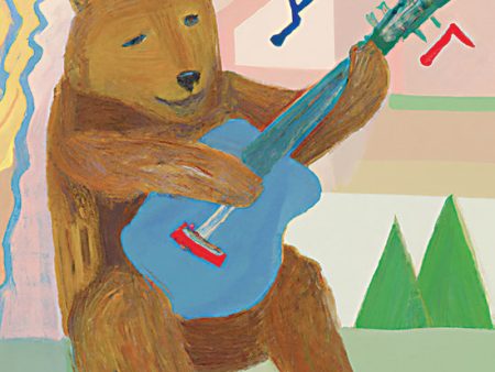 ST1038 - Happy Bear Musician - 12x12 For Discount