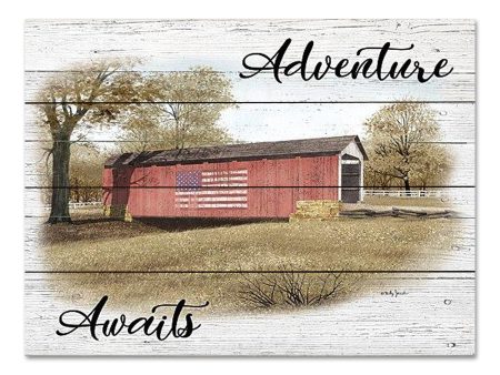 BJ1285PAL - Adventure Awaits - 16x12 Supply