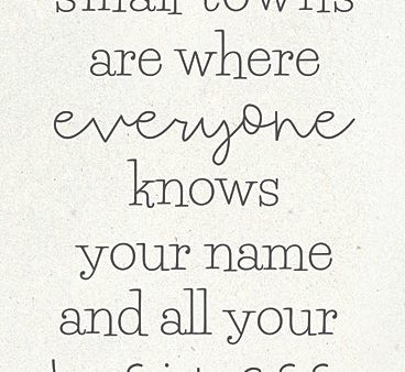 LUX375 - Small Towns - 12x18 Online Hot Sale