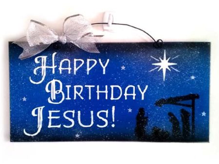 Happy Birthday Jesus Sale