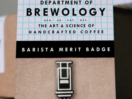 (EUROPE) Barista Merit Badge - Aeropress Online now