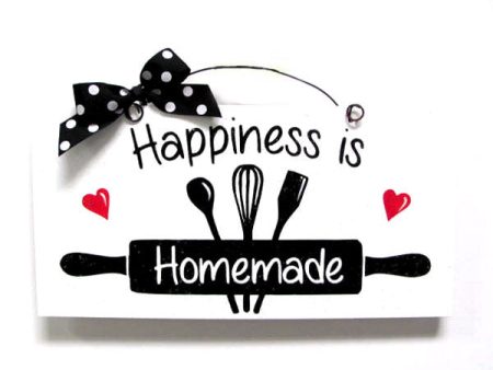 Happiness is Homemade sign. Hot on Sale