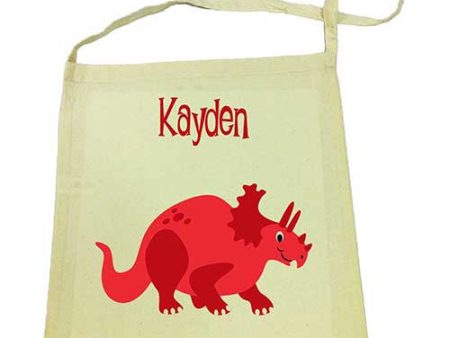 Tote Bag - Red Dinosaur Online Hot Sale