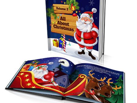 Hard Cover Story Book - All About Christmas Volume II Online now