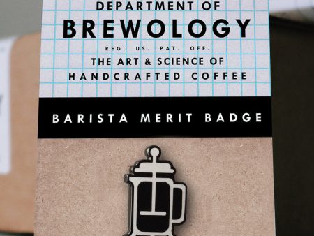 (EUROPE) Barista Merit Badge - French Press Supply