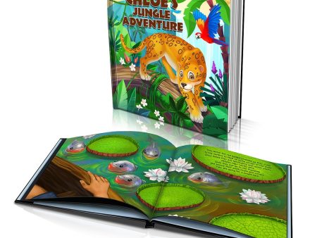 Hard Cover Story Book - Jungle Adventure Cheap