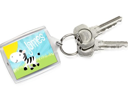 Zebra Keyring Online Hot Sale