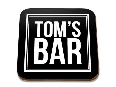 Tom s Bar Square Coaster - Set of 4 Sale