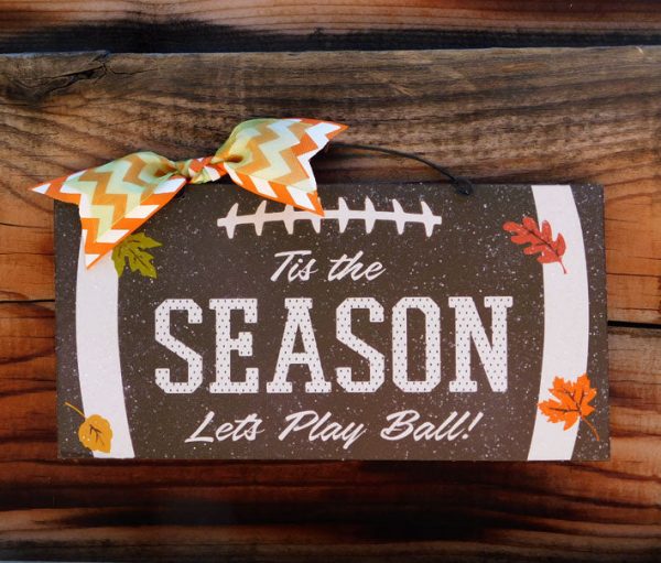 Tis the Season Football sign. Fashion