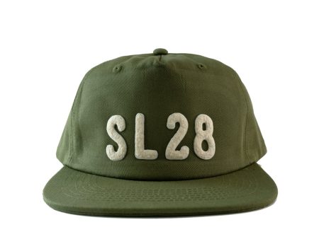 Olive Green SL28 Baseball hat For Cheap