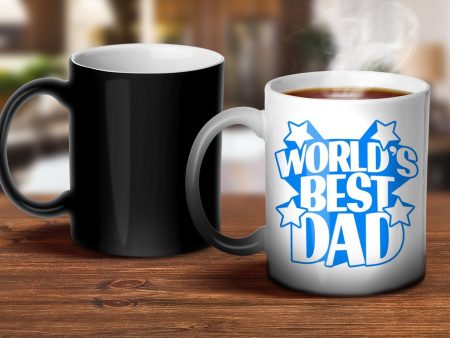 World s Best Dad Magic Mug Discount