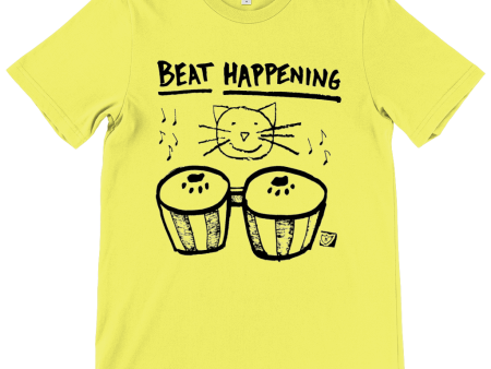 Beat Happening - Cat Bongos - 1987 - Yellow on Sale