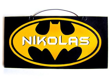 Custom Batman sign. on Sale