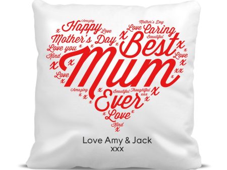 Best Mum Ever Classic Cushion Cover Cheap