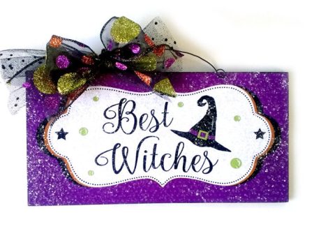 Best Witches Halloween sign. Online now