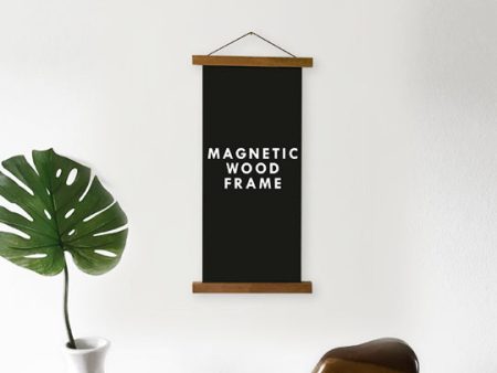 Magnetic Wooden Poster Hanger Frame - SMALL Sale