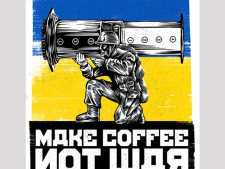 (EUROPE) MAKE COFFEE NOT WAR - SOLDIER Cheap