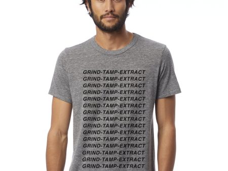 Grind-Tamp-Extract - T-Shirt (Unisex) Online Sale