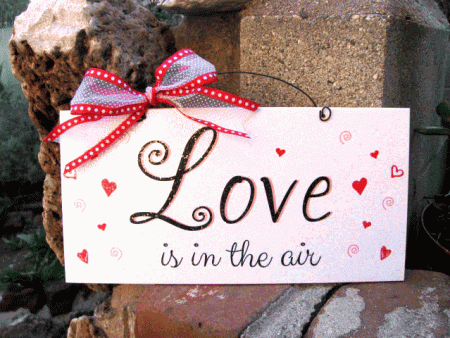 Love is in the Air sign. For Discount