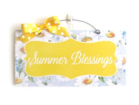 Summer Blessings sign. Online Sale