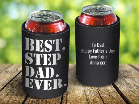 Best Step Dad Stubby Cooler Online