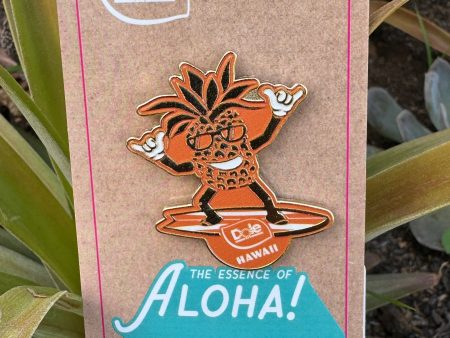 Dole Surfing Pineapple Pin Hot on Sale