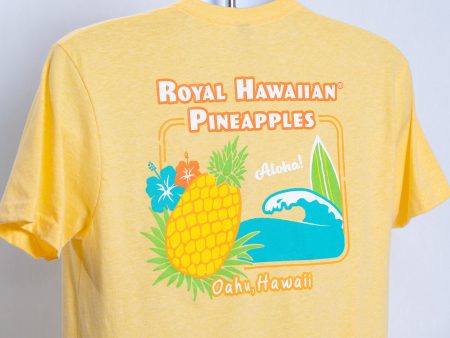 Dole Royal Hawaiian Pineapple Yellow Tee on Sale