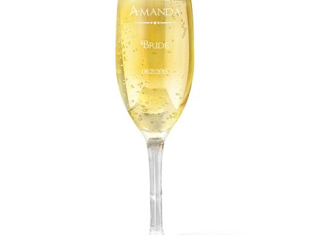 Classic Design Champagne Glass on Sale