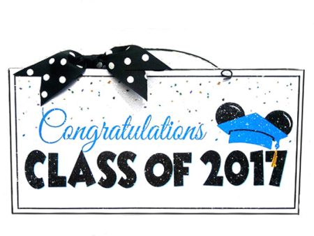 Congrats Grad sign. Custom year. Online now