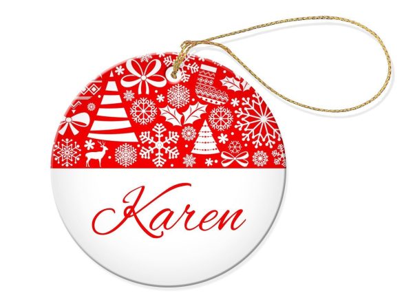 Tree Round Decoration Cheap