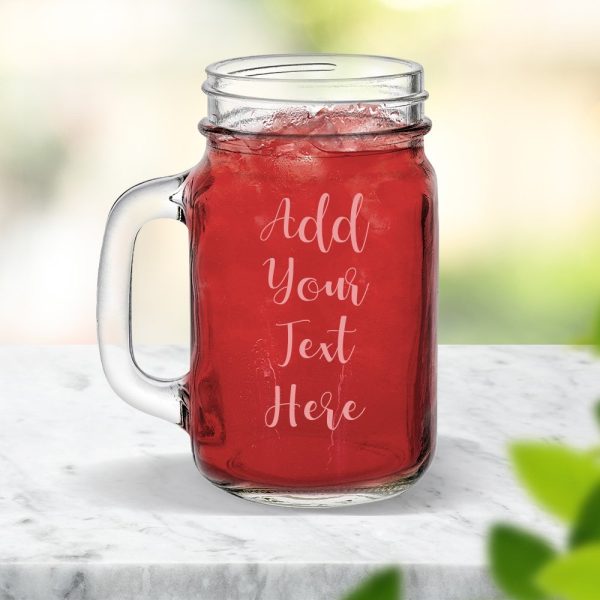 Add Your Own Message Mason Jar Online Hot Sale