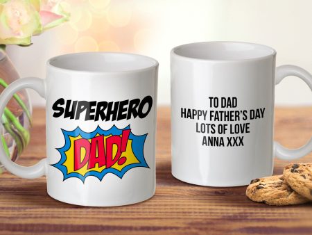 Superhero Dad Mug Hot on Sale