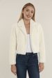 Plush Faux Fur Notch Collar Jacket For Cheap