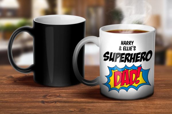 Superhero Dad Magic Mug Supply