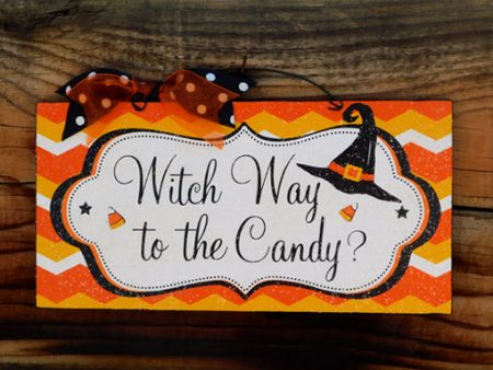 Witch way to the Candy sign? Online Sale