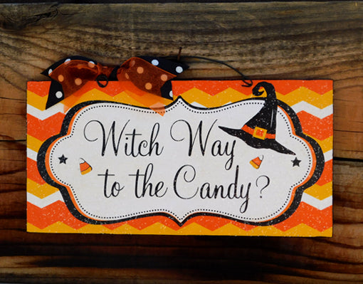 Witch way to the Candy sign? Online Sale