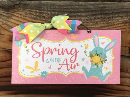 Spring is in the Air sign. Online Sale